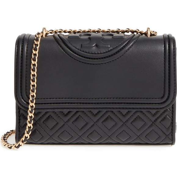 Tory Burch Handbags - TORY BURCH Quilted Leather Shoulder Bag